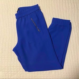 J CREW jogger pants | size 4 | royal blue, polyester